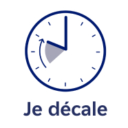 Je décale